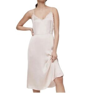 Aritzia Wilfred Mille Slip Midi Dress